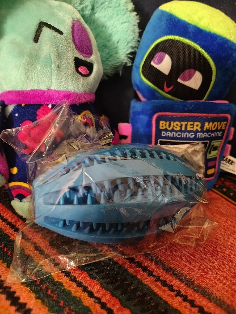 NWT BarkBox Dog Toy Lot of 3 - Slobber Party Koala, Buster Move & Treat Football